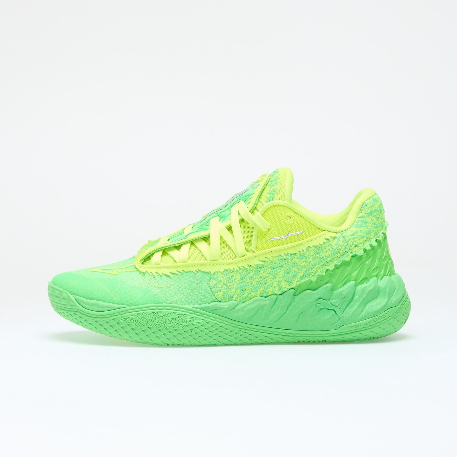 Sneakers Puma MB.05 Lo Flourish Fluro Green Pes UK 7.5