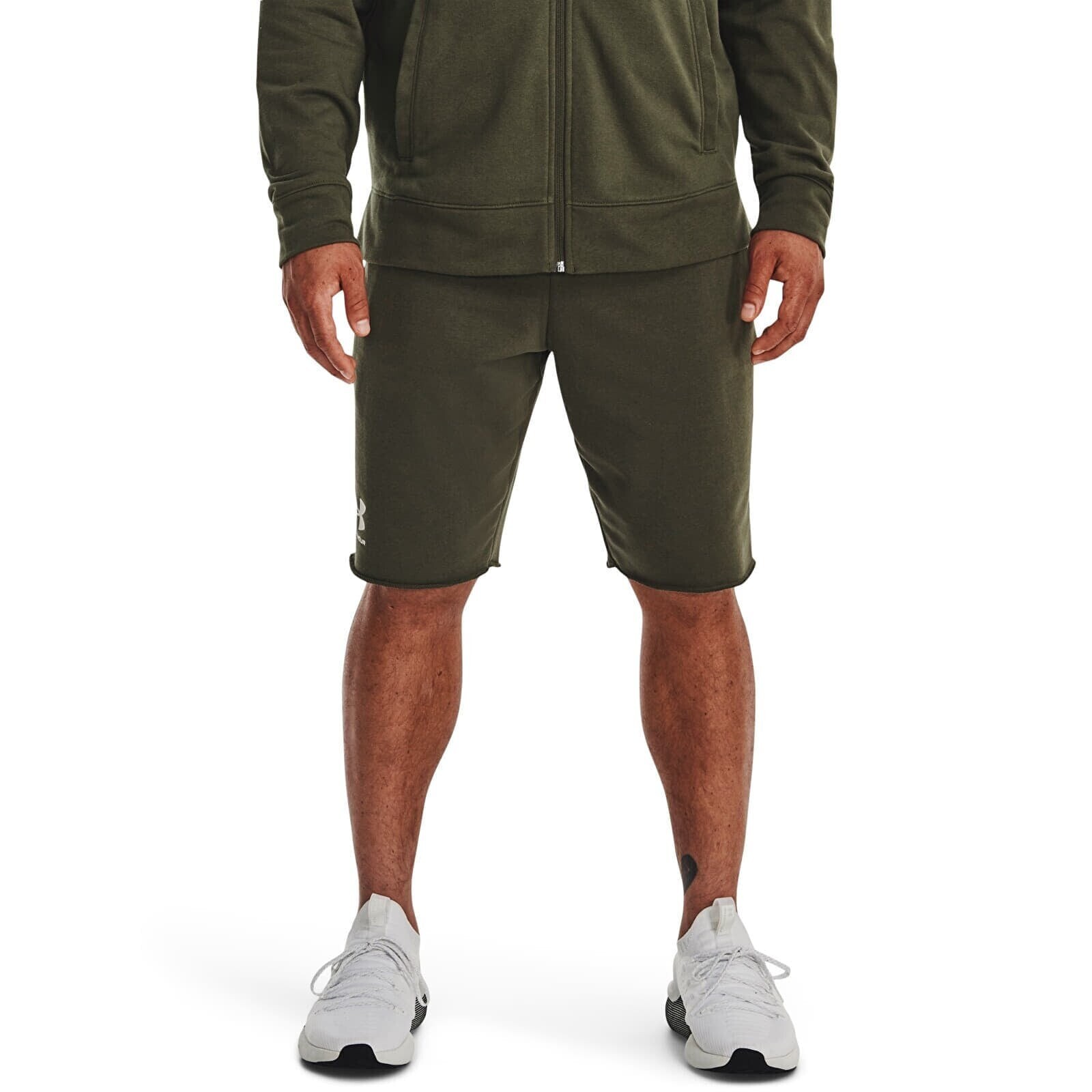 Shorts Under Armour RIVAL TERRY SHORT Green M