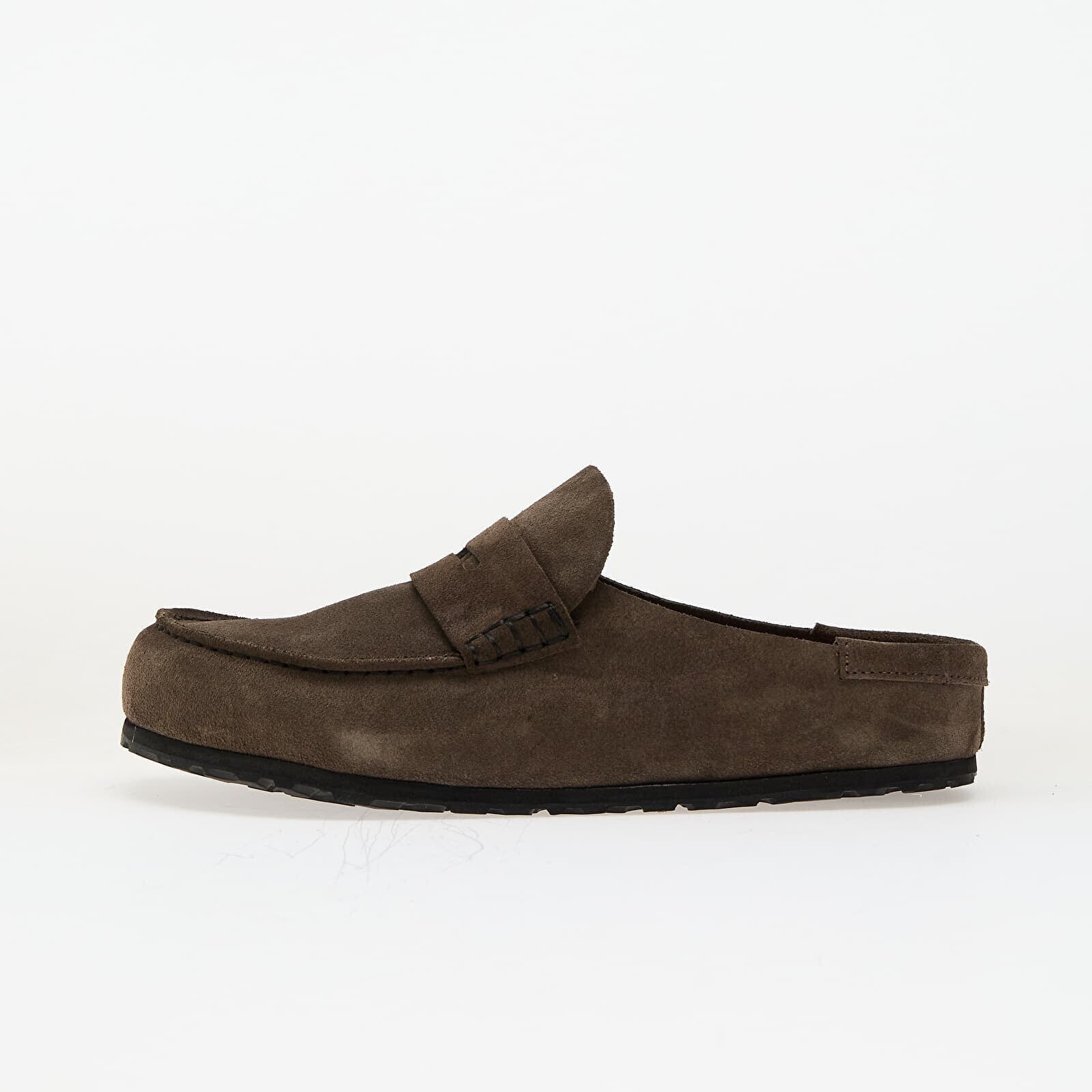 Sneakers Birkenstock Naples Wrapped Suede Leather Concrete Gray UK 7.5