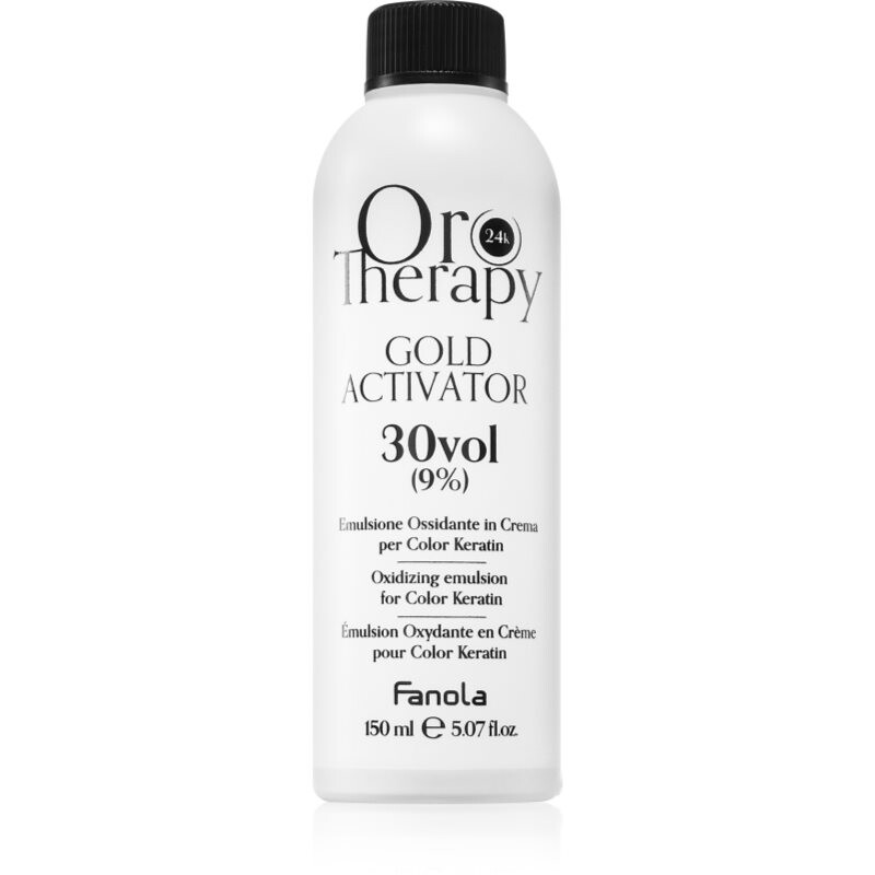Fanola Oro Therapy Gold Activator activating emulsion 9% 30 vol. 150 ml