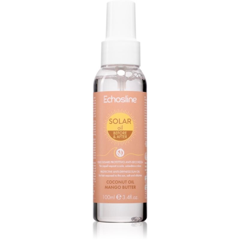 Echosline SOLAR Oil sun protection hair oil 100 ml