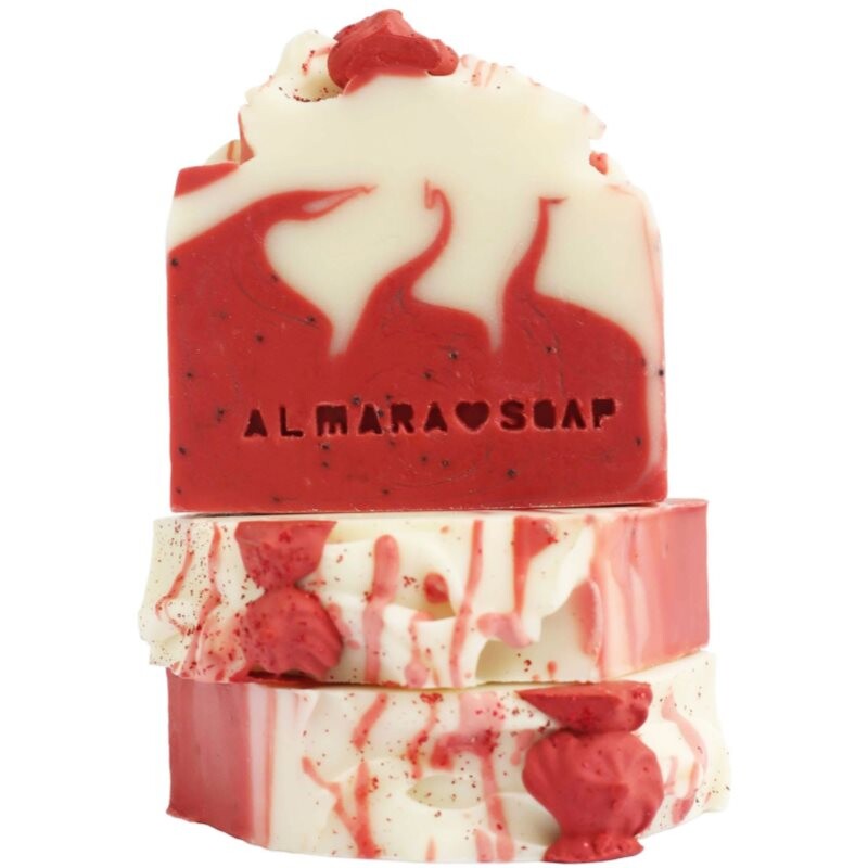 Almara Soap Fancy Strawberry & Cream handmade soap 100 g