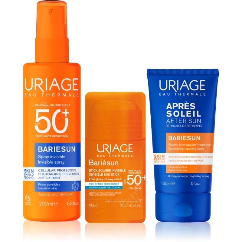Uriage Bariésun Summer Essentials set for tanning