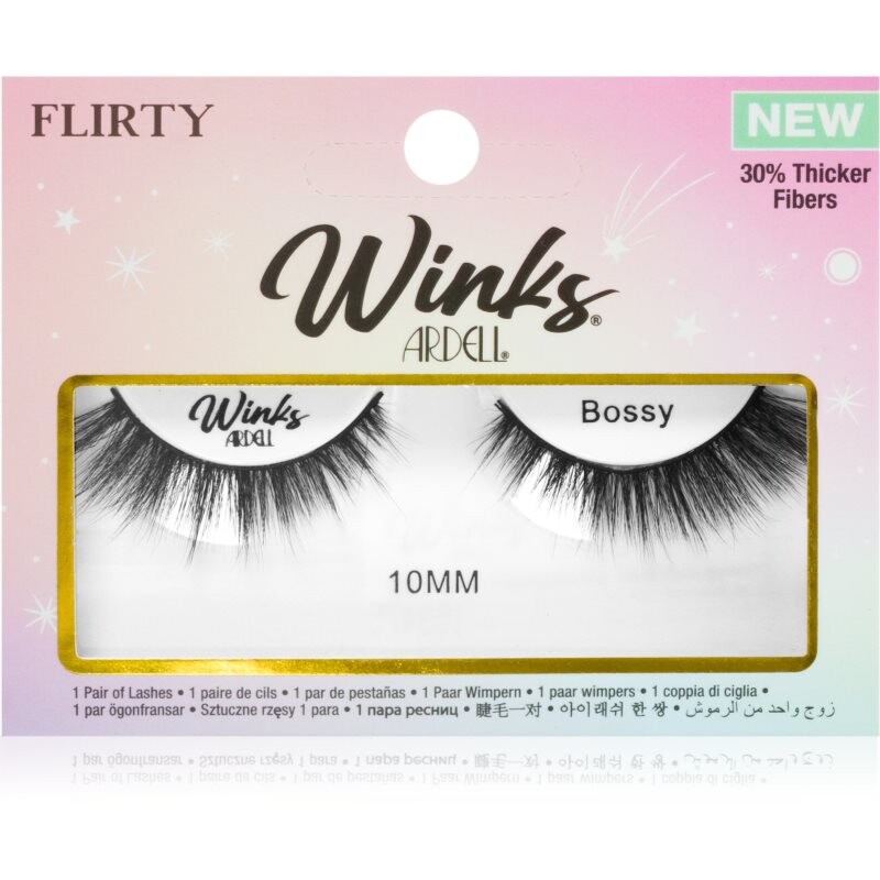 Ardell Winks false eyelashes type Bosy (10 mm) 1 pc