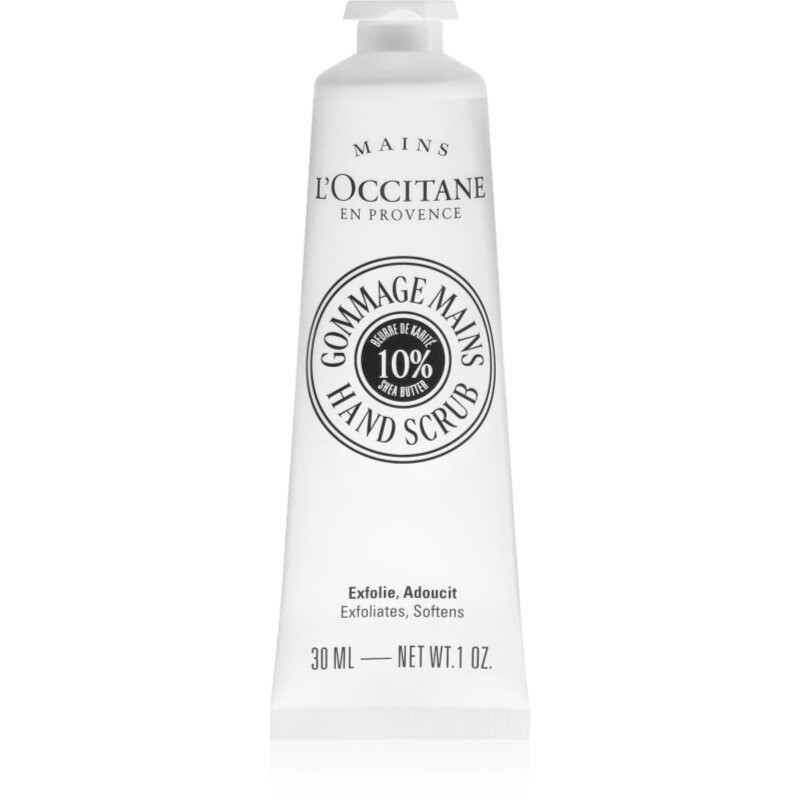 L’Occitane Karité Confort Hand Scrub exfoliator for hands 30 ml