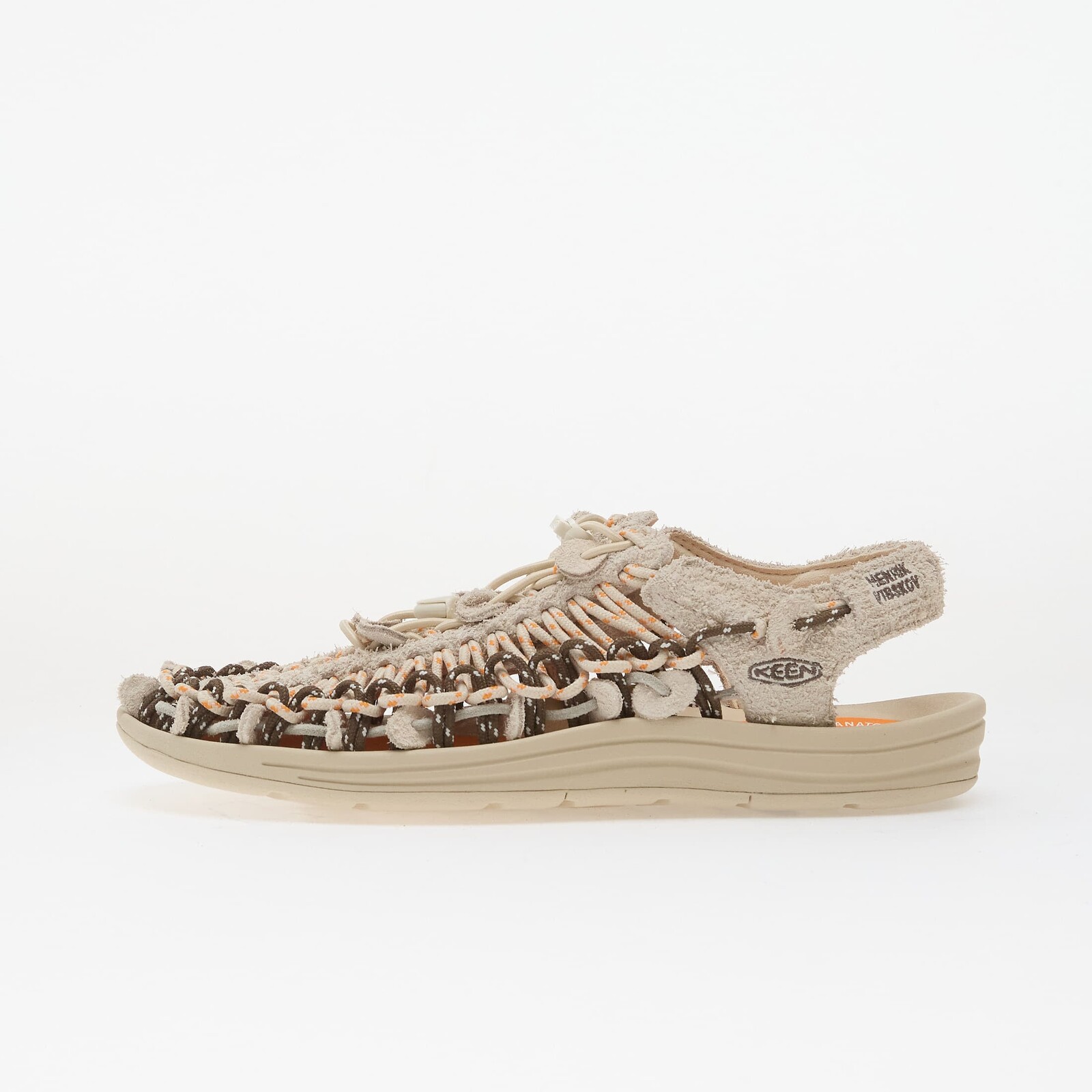 Sneakers KEEN Uneek Lea All Gender Tangerine Cream UK 9
