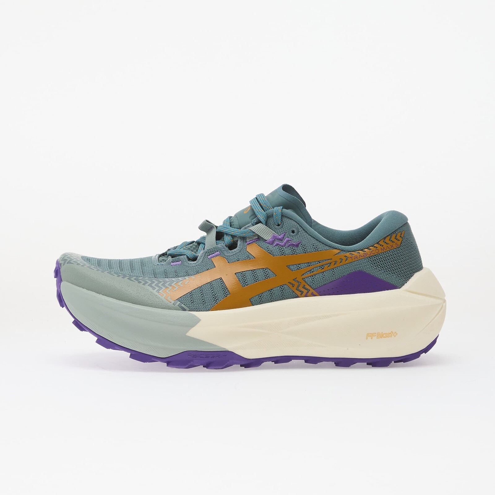 Sneakers Asics Trabuco Max 5 Foggy Teal/ Radiant Amethyst UK 4.5