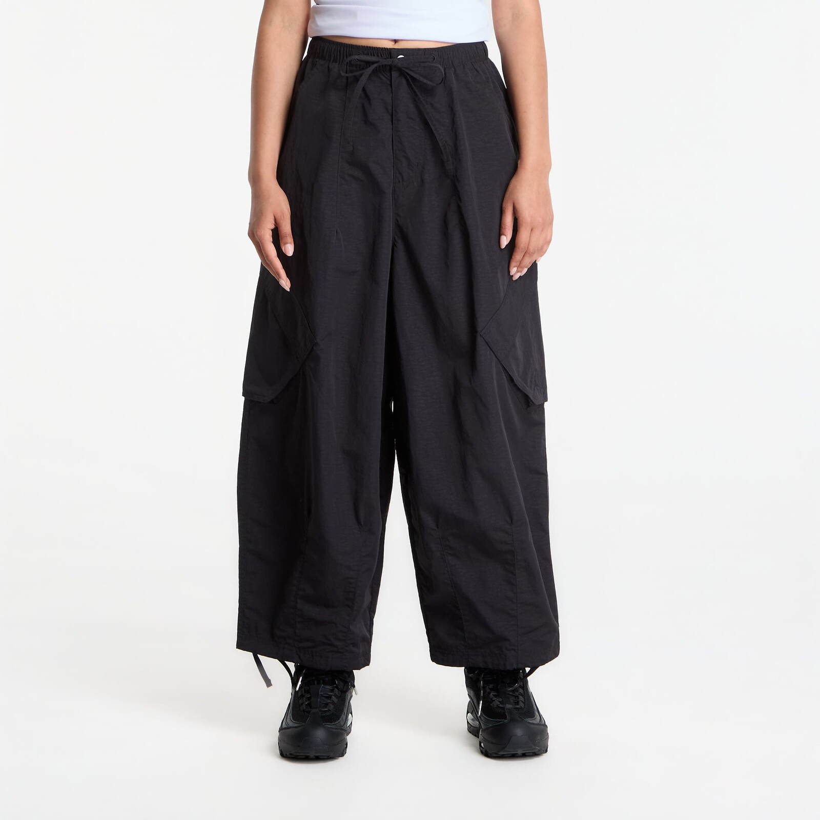 Pants Jordan Flight Chicago Women's Parachute Pants Black/ Black XL
