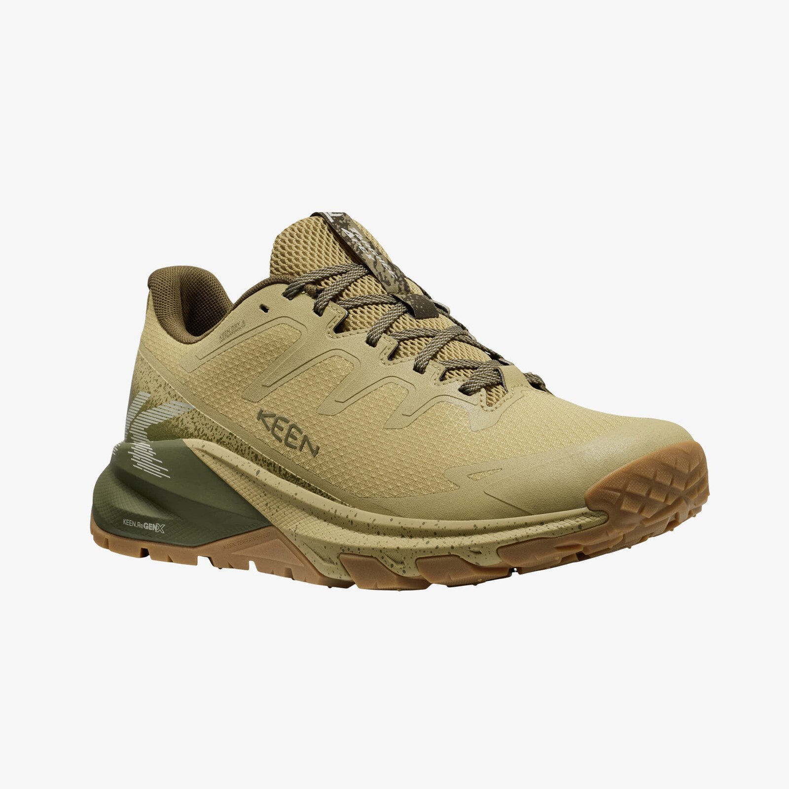 Sneakers KEEN Targhee Apex Wp Men Dark Olive/ Khaki UK 8