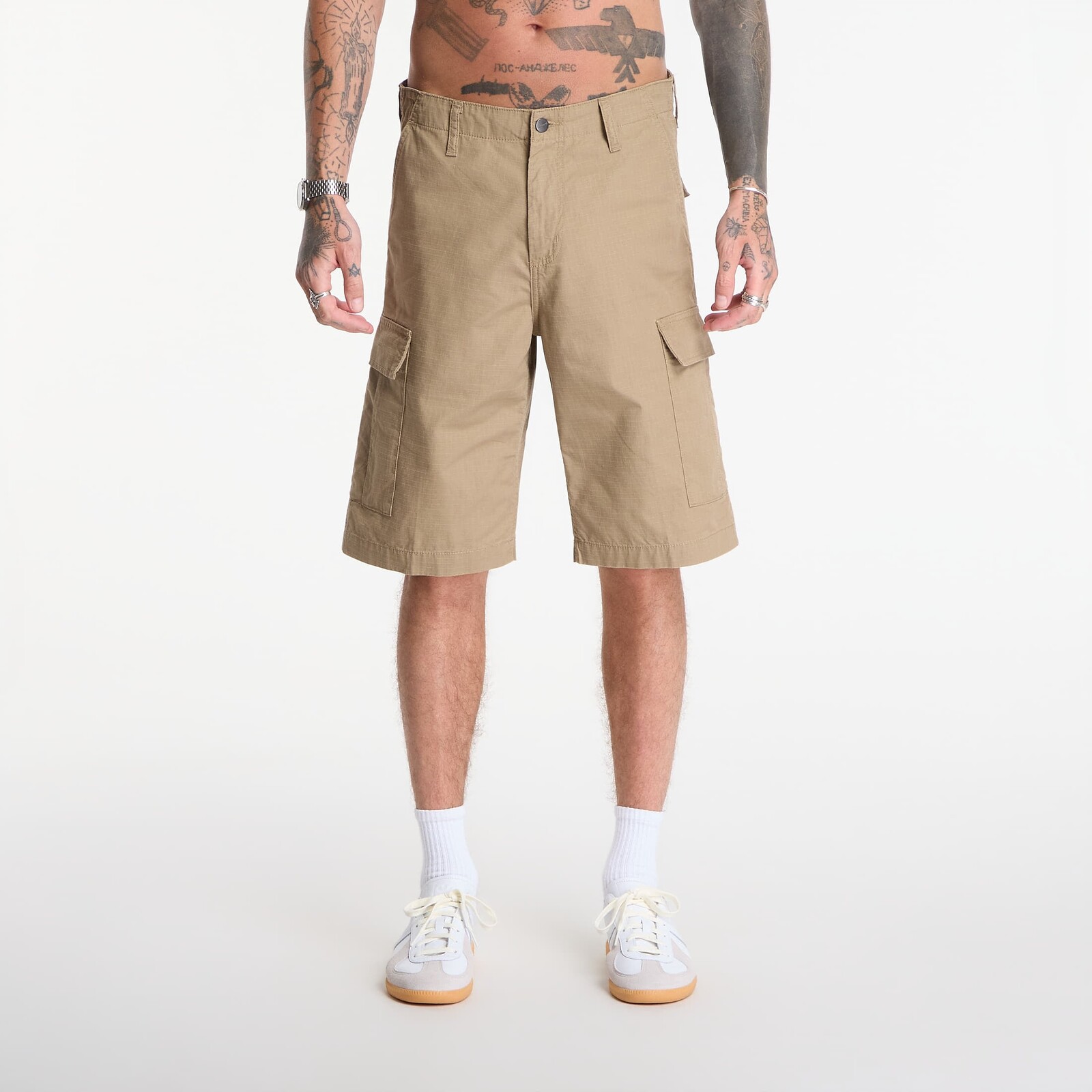 Carhartt WIP Regular Cargo Short Leather Rinsed 33