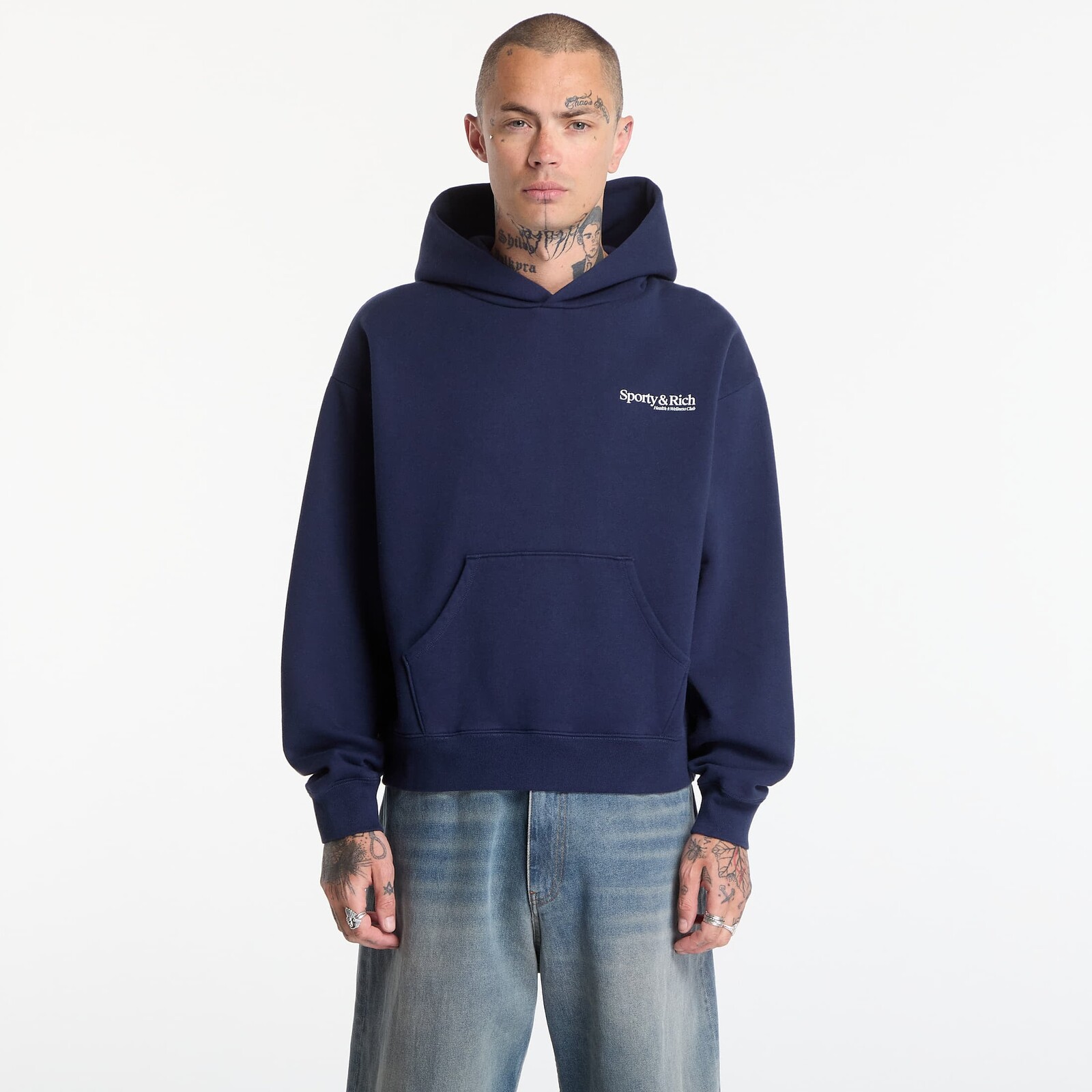 Sweatshirt Sporty & Rich Modern Hoodie UNISEX Dark Navy S