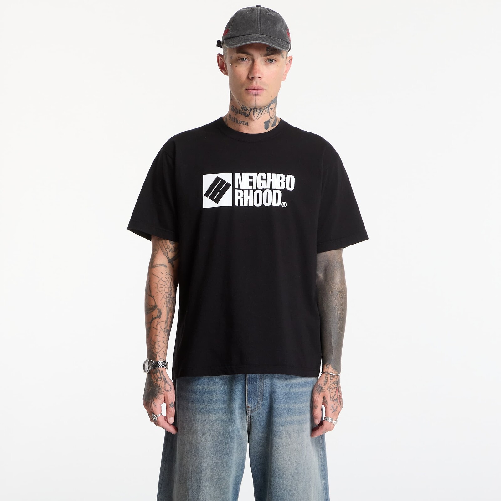 T-shirt NEIGHBORHOOD Nh . Tee Ss-3 Black S