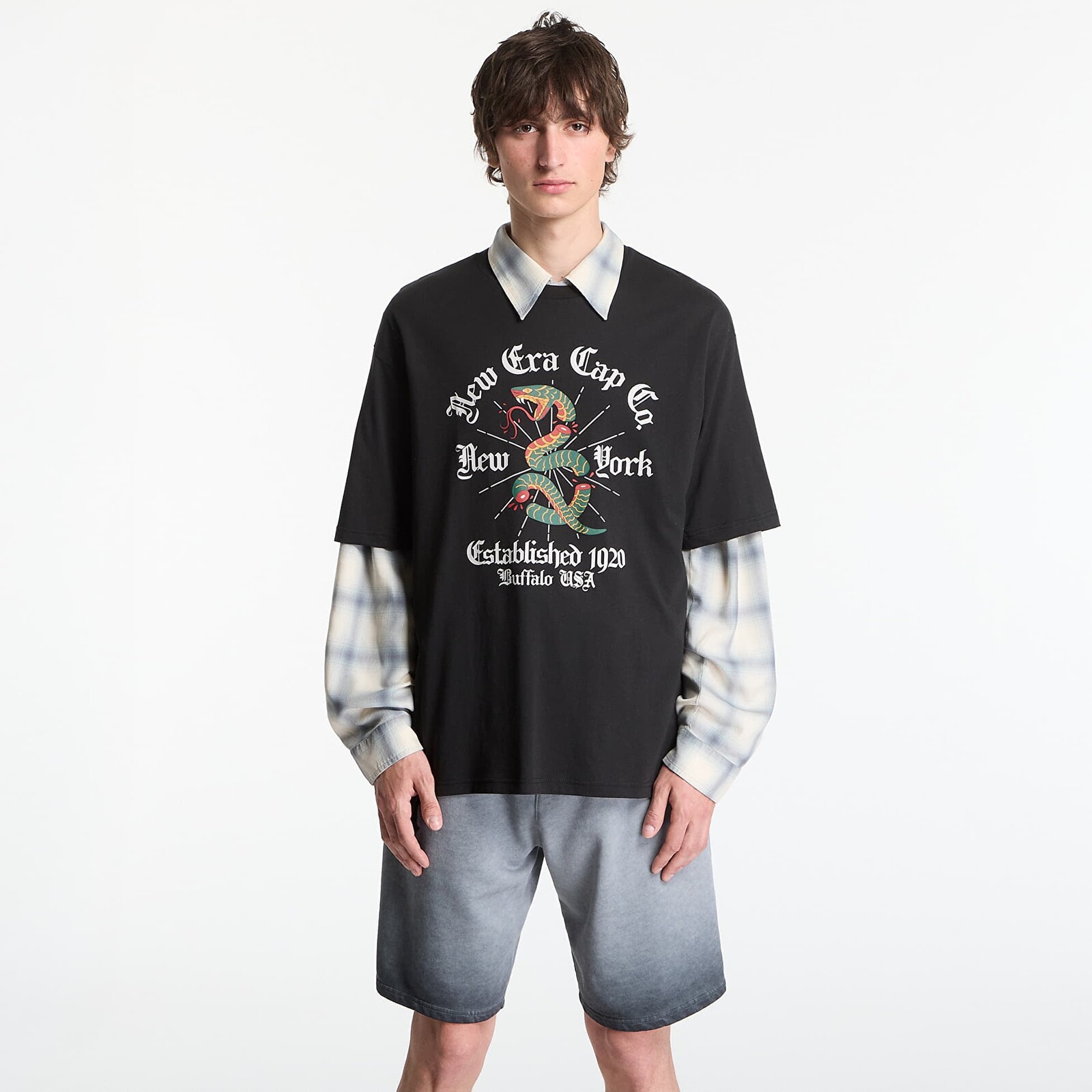T-shirt New Era OS Graphic Tee UNISEX Black M