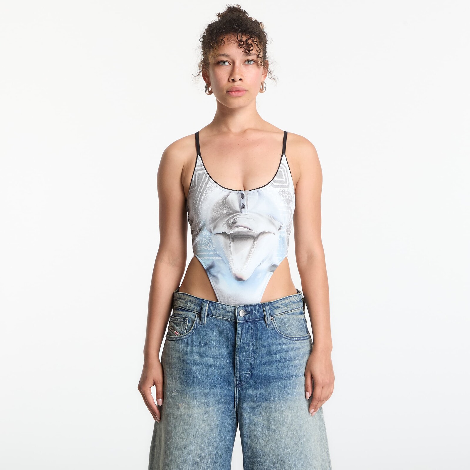 Tank top Diesel T-Ameris-S1 Tank Top Grey Melange L