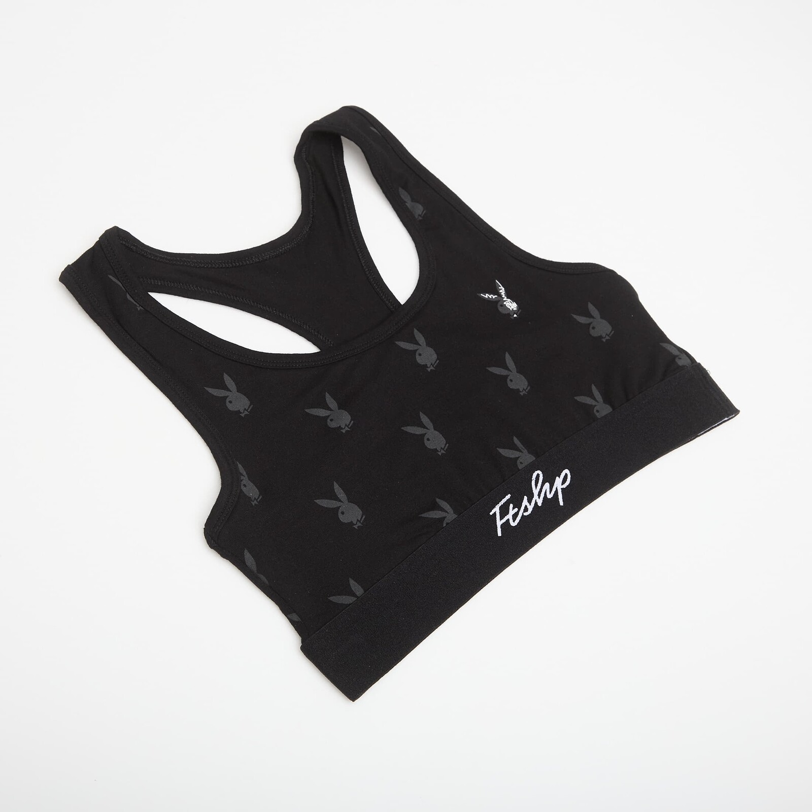 Playboy x FTSHP Underwear Womans Bralette 1 Pack Black L