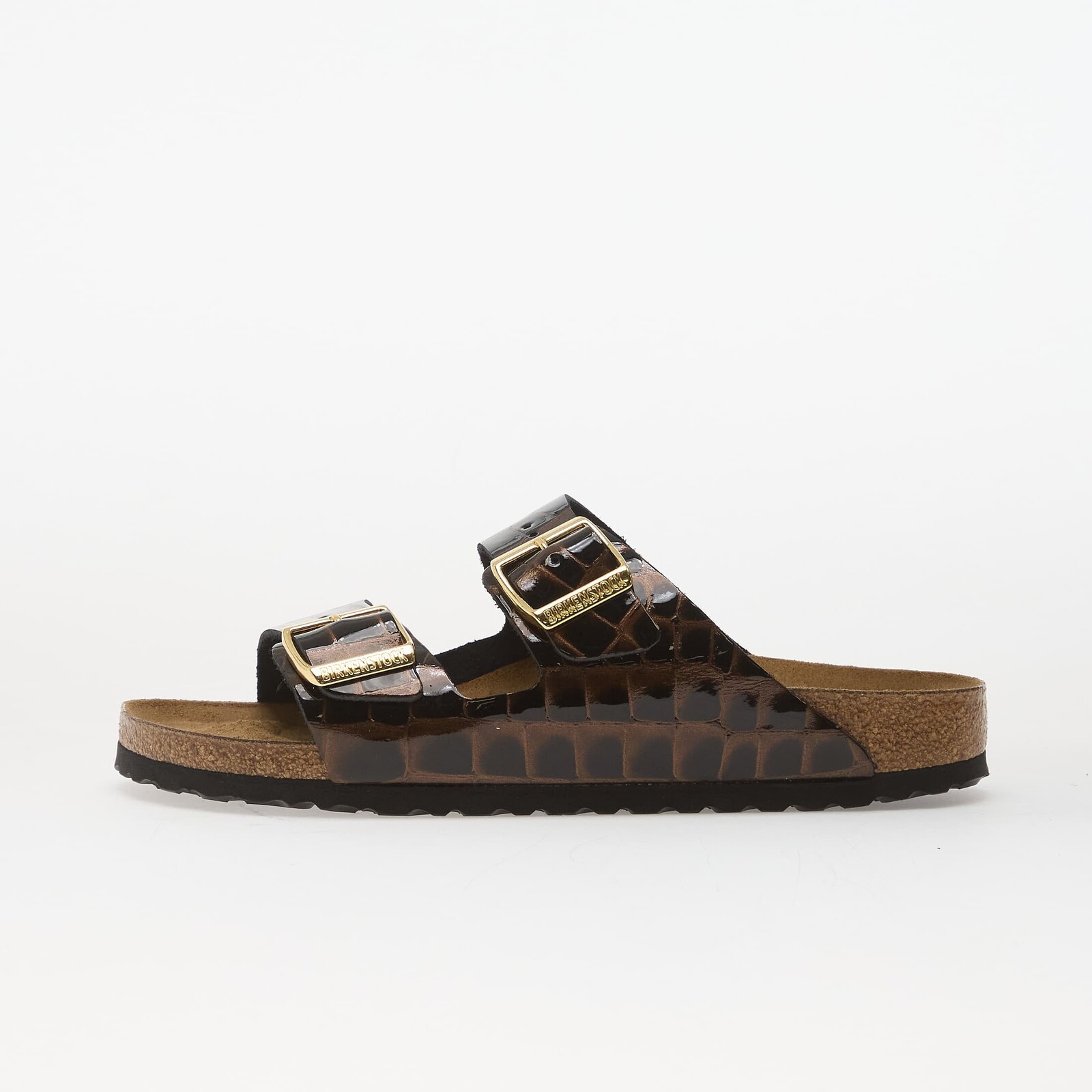 Sneakers Birkenstock Arizona LENA Emboss Animal Black UK 3.5