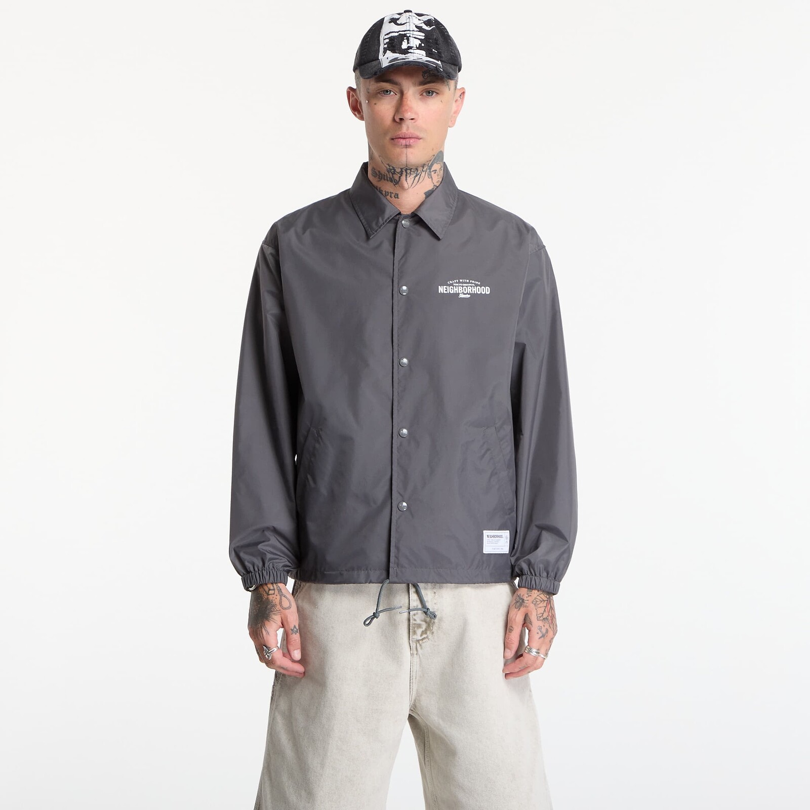 Jacket NEIGHBORHOOD Windbreaker Jacket-1 Gray S