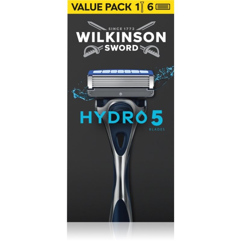 Wilkinson Sword Hydro5 shaver + replacement blades 5 pc