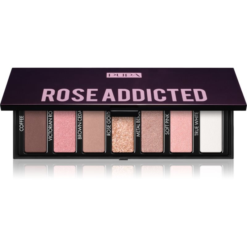 PUPA Milano Make-up Stories Compact Eyeshadow Palette eyeshadow palette shade Rose Addicted 13.3 g
