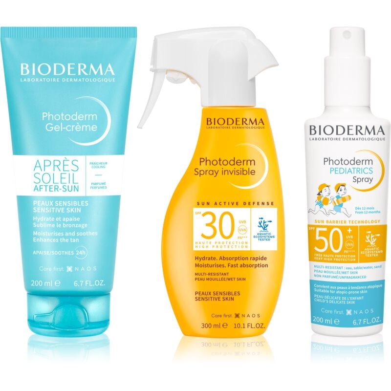 Bioderma Photoderm Family Summer Set set for tanning