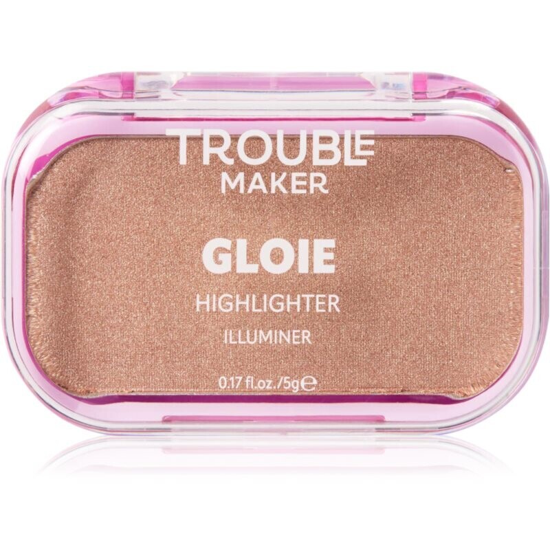 Trouble Maker Gloie highlighter shade Lil Lumi Light Pink 5 g