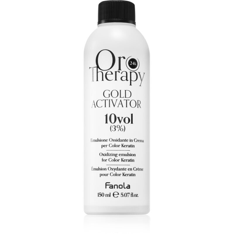 Fanola Gold Activator creamy activating emulsion 3% 10 vol. 150 ml