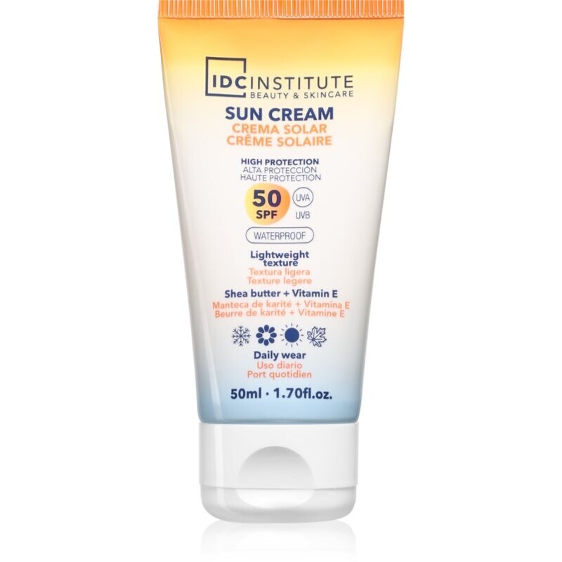 IDC Institute Sun Cream waterproof sunscreen SPF 50 50 ml
