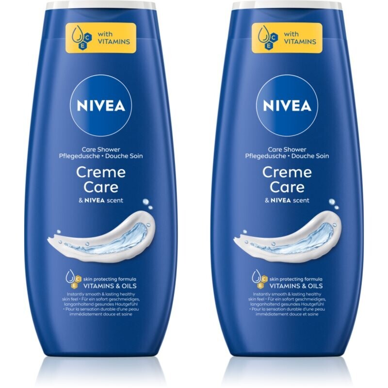 NIVEA Creme Care nourishing shower gel economy pack