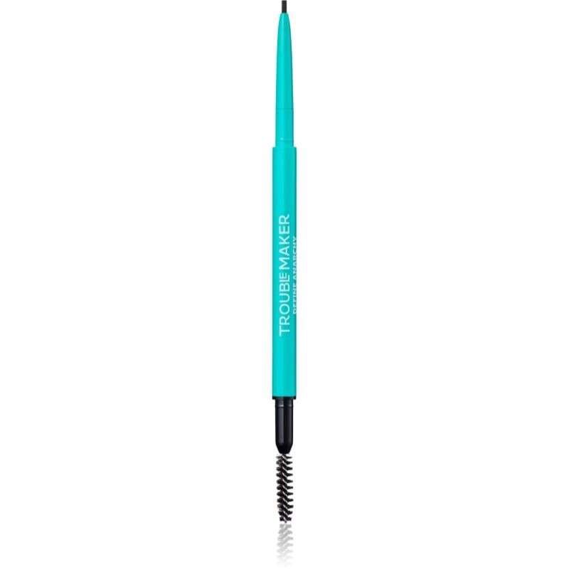 Trouble Maker Define Anarchy dual-ended eyebrow pencil shade Soft Black 0.1 g