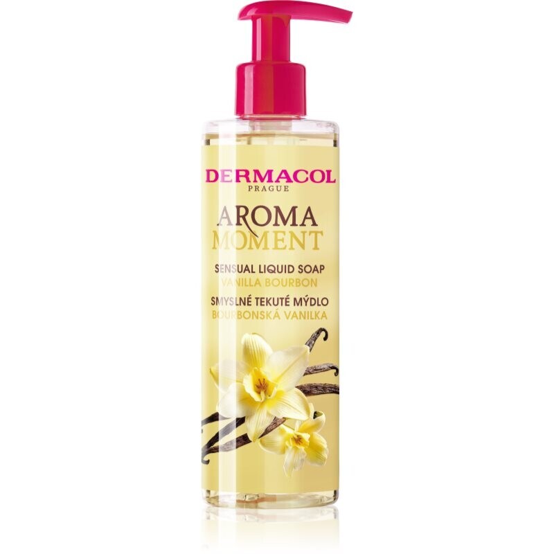 Dermacol Aroma Moment Vanilla Bourbon liquid soap for hands 250 ml