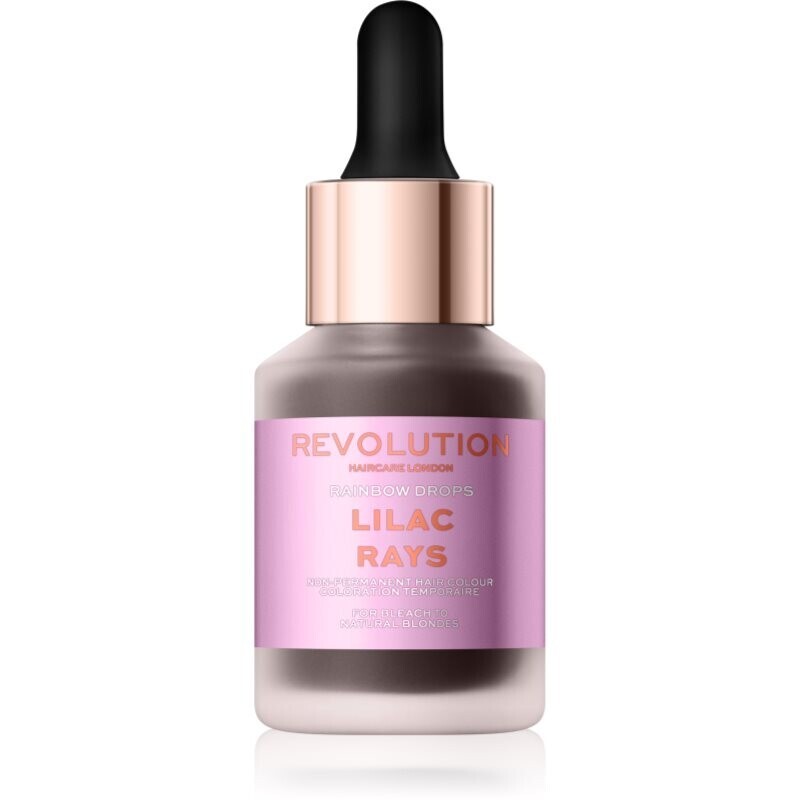 Revolution Haircare Rainbow Drops toning hair colour shade Lilac Rays 30 ml