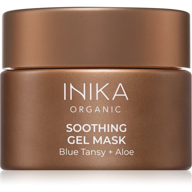 INIKA Organic Soothing Gel Mask soothing gel mask for skin renewal 50 ml