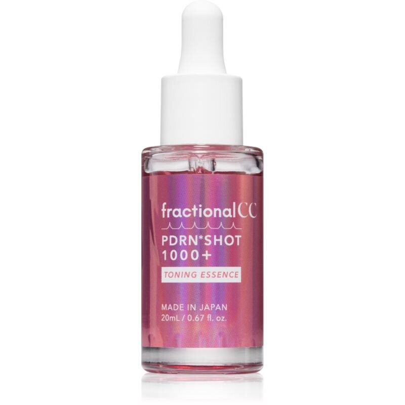 fractional CC PDRN Shot 1000+ Toning Essence rejuvenating face essence to even out skin tone 200 ml