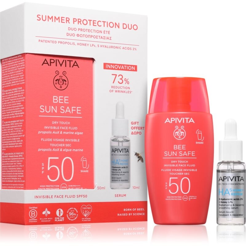 Apivita Bee Sun Safe Summer Protection Duo set for beautiful skin