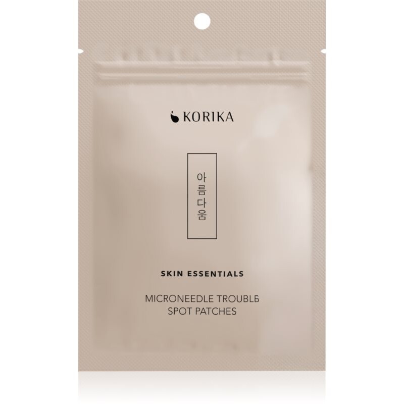 KORIKA Skin Essentials Microneedle Trouble spot patches patches for problem skin to treat acne 9 pc