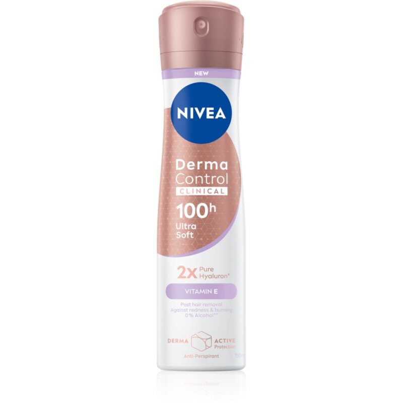 NIVEA Derma Control Clinical Ultra Soft antiperspirant spray 150 ml