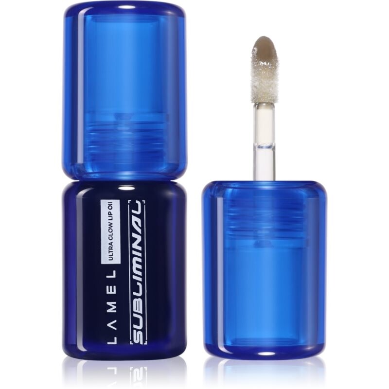 LAMEL Subliminal Cyber Lip Oil lip oil for hydration and shine shade 02 Neo-Noir 2.7 ml