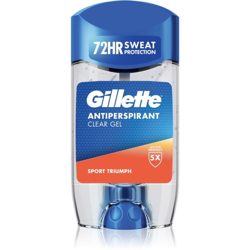 Gillette Sport Triumph antiperspirant gel for men 70 ml