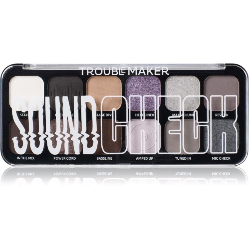 Trouble Maker Trouble eyeshadow palette shade Soundcheck 18 g