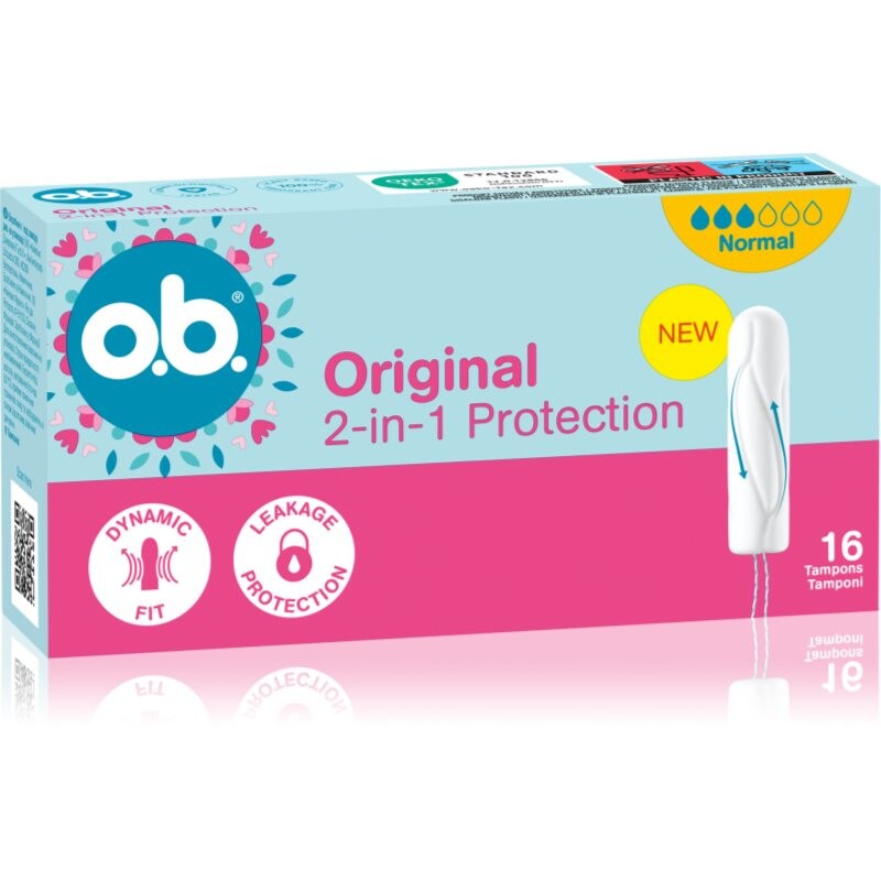 o.b. Original Normal tampons 16 pc