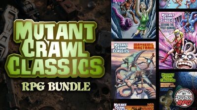 Mutant Crawl Classics RPG Bundle