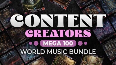 Content Creators Mega 100 World Music Bundle