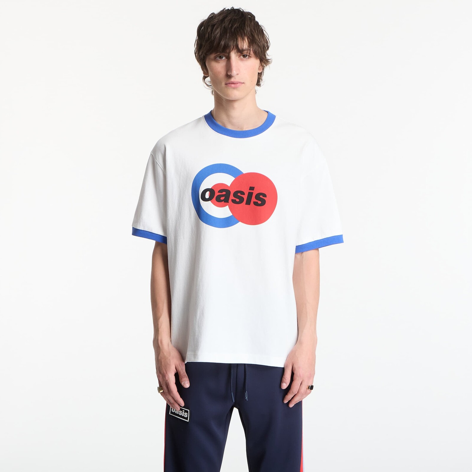 T-shirt PLEASURES 1996 Ringer Shirt White M