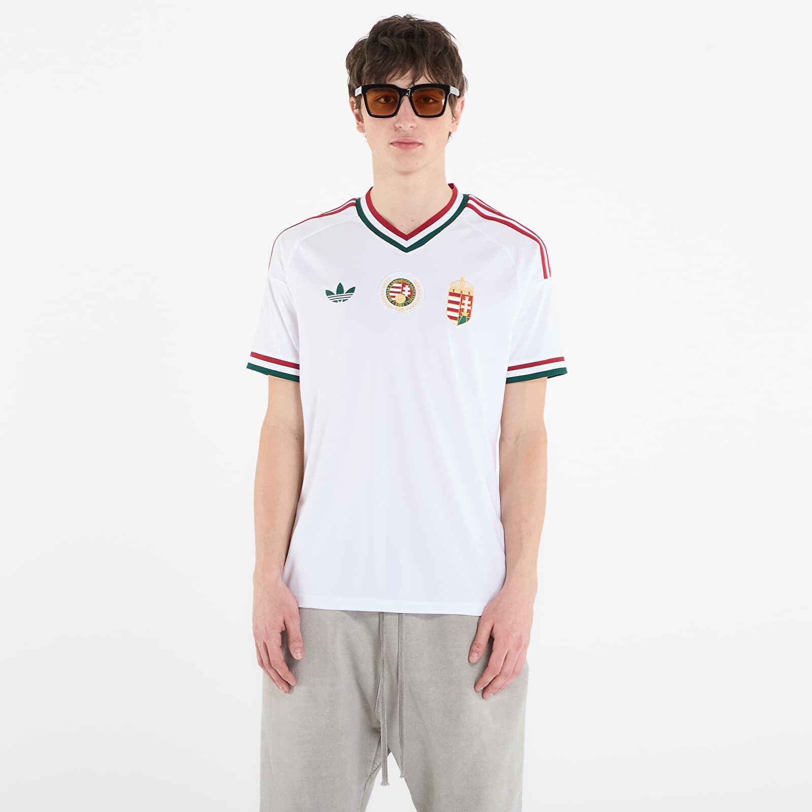 Jersey adidas Hungary 26 Away Jersey White L
