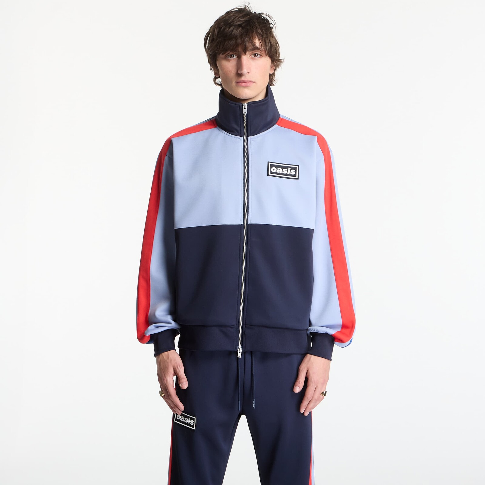 Jacket PLEASURES Forever Track Jacket Powder Blue S