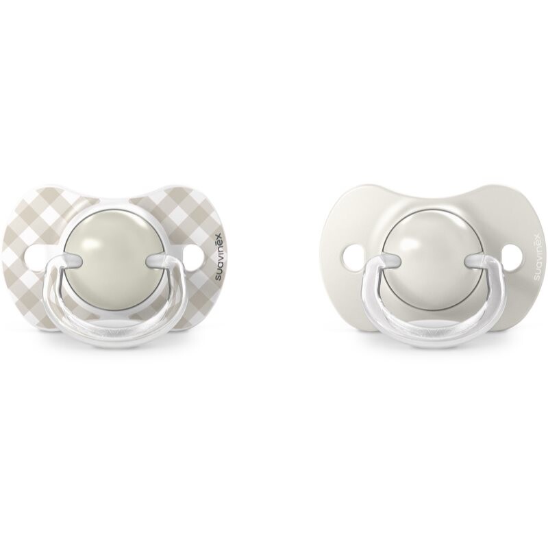 Suavinex Wild & Free SX PRO dummy 0-6m Cream 2 pc
