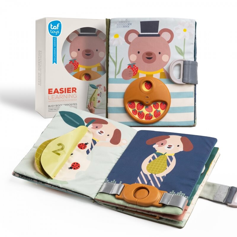 Taf Toys Fantasy Busy Book contrast educational book 1 pc