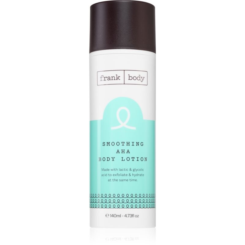 Frank Body Smoothing AHA gentle exfoliating lotion 140 ml