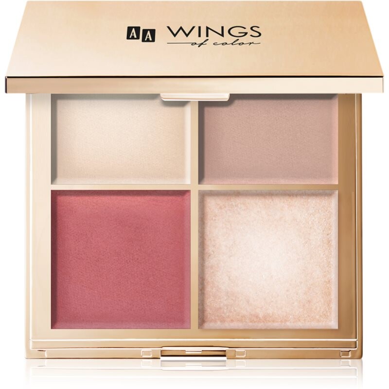 AA Wings of Color Star Secrets Gold Contour Palette contouring palette 5 g