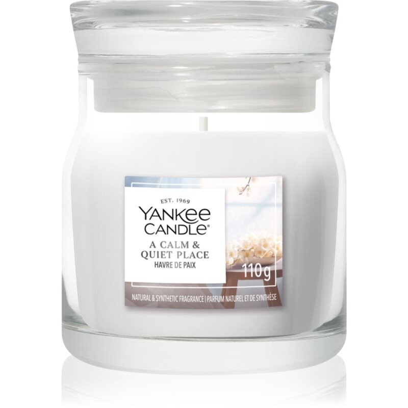 Yankee Candle A Calm & Quiet Place scented candle Signature 110 g